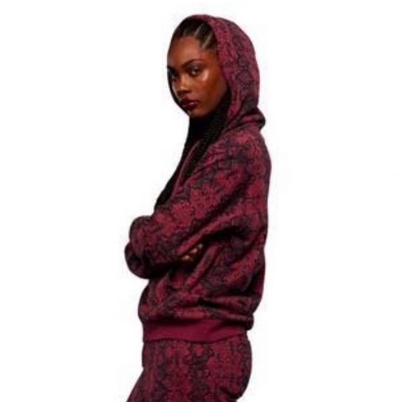 Sale pending - Adidas x Ivy Park • Valentines Day Snake Print Hoodie M - Picture 6 of 12